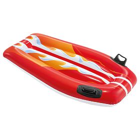 Aufblasbares Schwimmbrett mit Griffen für Kinder rot INTEX 58165 RED
