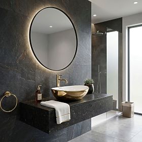 Aufsatzwaschbecken Rea Sofia Gold / Weiß, Rea