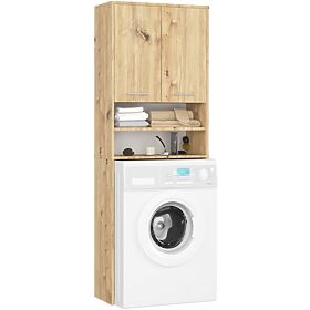 BADEZIMMERREGAL FIN ÜBER DIE WASCHMASCHINE EICHE ARTISAN