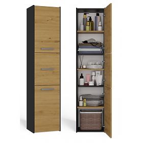 Badezimmerschrank Sara S43 ANTHRAZIT ARTISAN