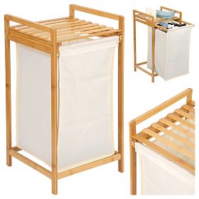 Bambus-Wäschekorb oder Spielzeugkorb HANOI 1 Fach