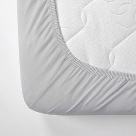 Baumwolllaken 200x140 cm – grau