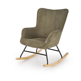BELMIRO Relaxsessel mit Schaukel-Funktion, olivgrün (1p=1Stk)