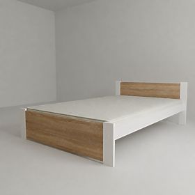 Bett Ourfamily D3 natur+weiß