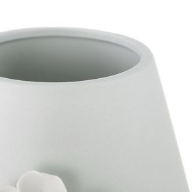 Blumentopf LUSITANO grau klassische Stil für Innenräume ameliahome