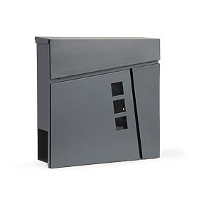 Briefkasten Briefe Zeitungen verzinkter Stahl, MODERNHOME