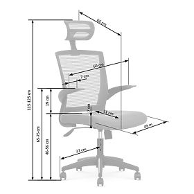 Bürostuhl VALOR schwarz-aschgrau