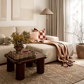 Couchtisch Cherry 70 cm, burgund/kirsche, glänzend, lectus