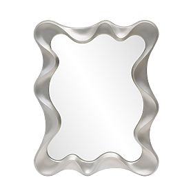 DECO Wandspiegel, silber antik (1p=1Stk), Halmar