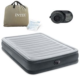 Doppelluftmatratze mit automatischer Pumpe - 191x137 cm INTEX 67768, INTEX