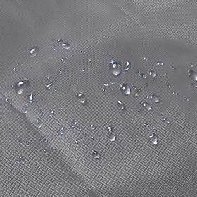 Dreieckige wasserdichte Plane 3x3x3 m - grau, MODERNHOME