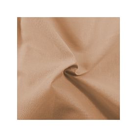 Einfarbige Baumwollbettwäsche 140 x 200 cm – Beige
