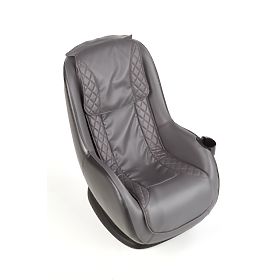 Entspannungssessel DOPIO mit Massagefunktion, grau, Halmar