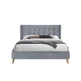ESTELLA 160 cm Bett grau (4p=1Stk)