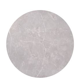 FLAMINGO Set aus 2 Tischen, Asche-Marmor/Schwarz (2p=1Stk), Halmar