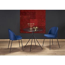 FONDI runder Tisch schwarz (1p=1Stk), Halmar