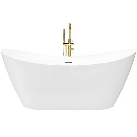 Freistehende Badewanne Rea Ferrano Slim 170
