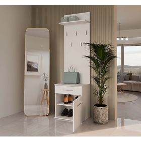 Garderobenständer Duo DUO WEISS