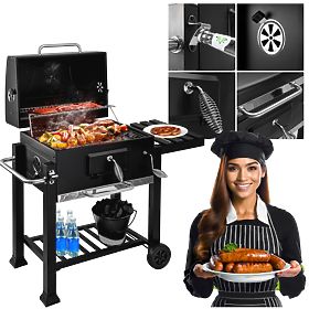 Gartenkohlegrill mit Deckel MEJOR