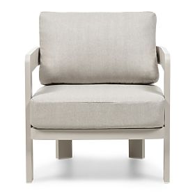 Gartenmöbel-Set Japori, Aluminium, hellbeige, abgerundet