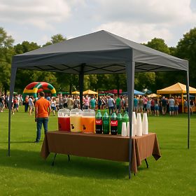 Gartenpavillon 3x3 m automatisch aufklappbares Dach für Garten und Terrasse MultiGarden, MultiGarden