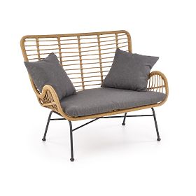 Gartensofa IKARO mit Kissen, Halmar
