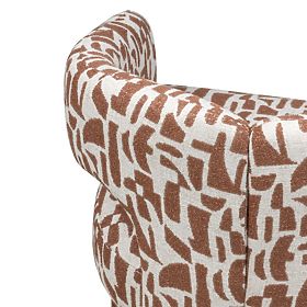 Gepolsterter Stuhl Castelo, Marsala