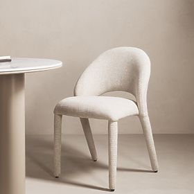 Gepolsterter Stuhl Ella beige, lectus