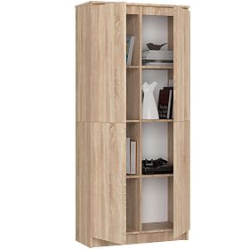 GESCHLOSSENES REGAL R80 2D 8P CLP EICHE SONOMA