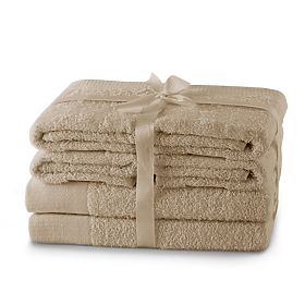 Handtuch AMARI - AMELIAHOME Farbe Beige klassischer Stil 2*70x140+4*50x100 AmeliaHome
