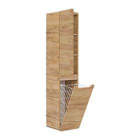 Hoher Schrank mit 2 Türen