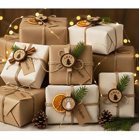 HOLZKLAMMERN 8 STK. BÄUME KL-21X11, Tutumi