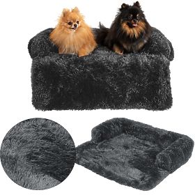 HUNDEBETT FÜR SOFA PJ-024 DUNKELGRAU S