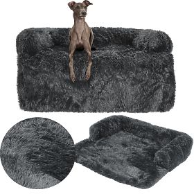 HUNDEBETT FÜR SOFA PJ-025 DUNKELGRAU M