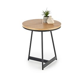 KARIDA-S Konferenztisch Eiche natur/schwarz (1p=1 Stk)