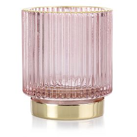 Kerzenhalter POMPEY Farbe Puderrosa ameliahome