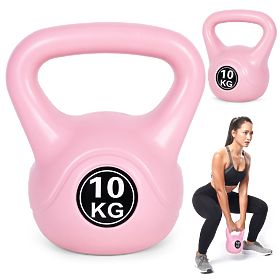 Kettlebell Hantel 10 kg für das Training rosa ModernHome