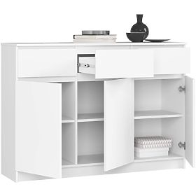 KOMMODE K140 3D 3SZ CLP PK WEISS