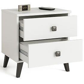 KOMMODE MOBI K-02 WEISS SCHWARZ