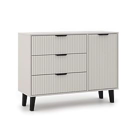 Kommode Scandi 1D3S SLIM KASCHMIR BEIGE