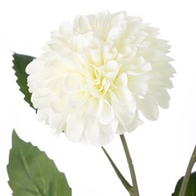 Kunstblume PÄONIE cremefarben moderner Stil ameliahome