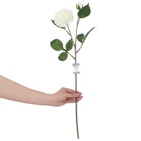 Kunstblume PÄONIE cremefarben moderner Stil ameliahome