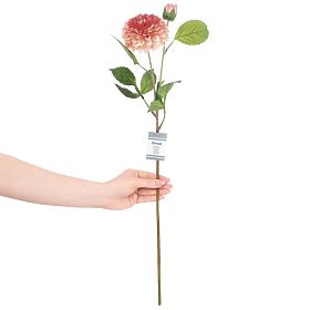 Künstliche Blume PFINGSTROSE korallenfarbe moderner Stil ameliahome