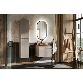 LED-Spiegel im Rahmen