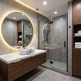 Möbelwaschbecken Rea Linda Granit Matt