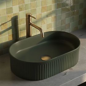 Möbelwaschbecken Rea Vanda Olive Matt