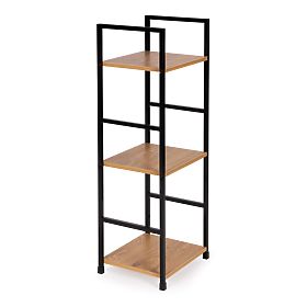 Moderner Holzregal mit Metallrahmen LOFT 3 Regalböden, MODERNHOME