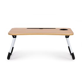 Notebook-Ständer Bett-Tisch 60x40cm - Holz, MODERNHOME