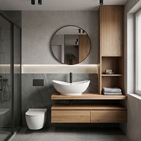 REA Cindy Waschbecken zur Montage auf der Platte, Rea