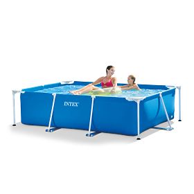 Rechteckiger Gartenrahmenpool 220 x 150 cm 28270 INTEX, INTEX